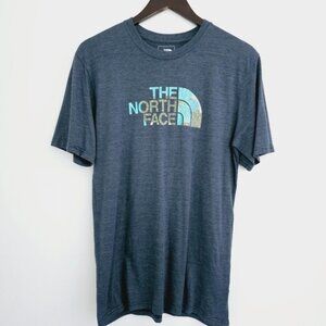 The North Face S/P Blue Gray Standard Fit Lightweight Soft T-shirt